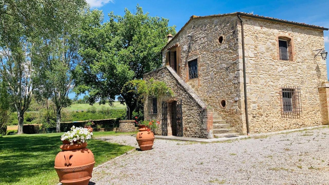 Podere La Chiusella B&B Раполано-Терме Екстер'єр фото