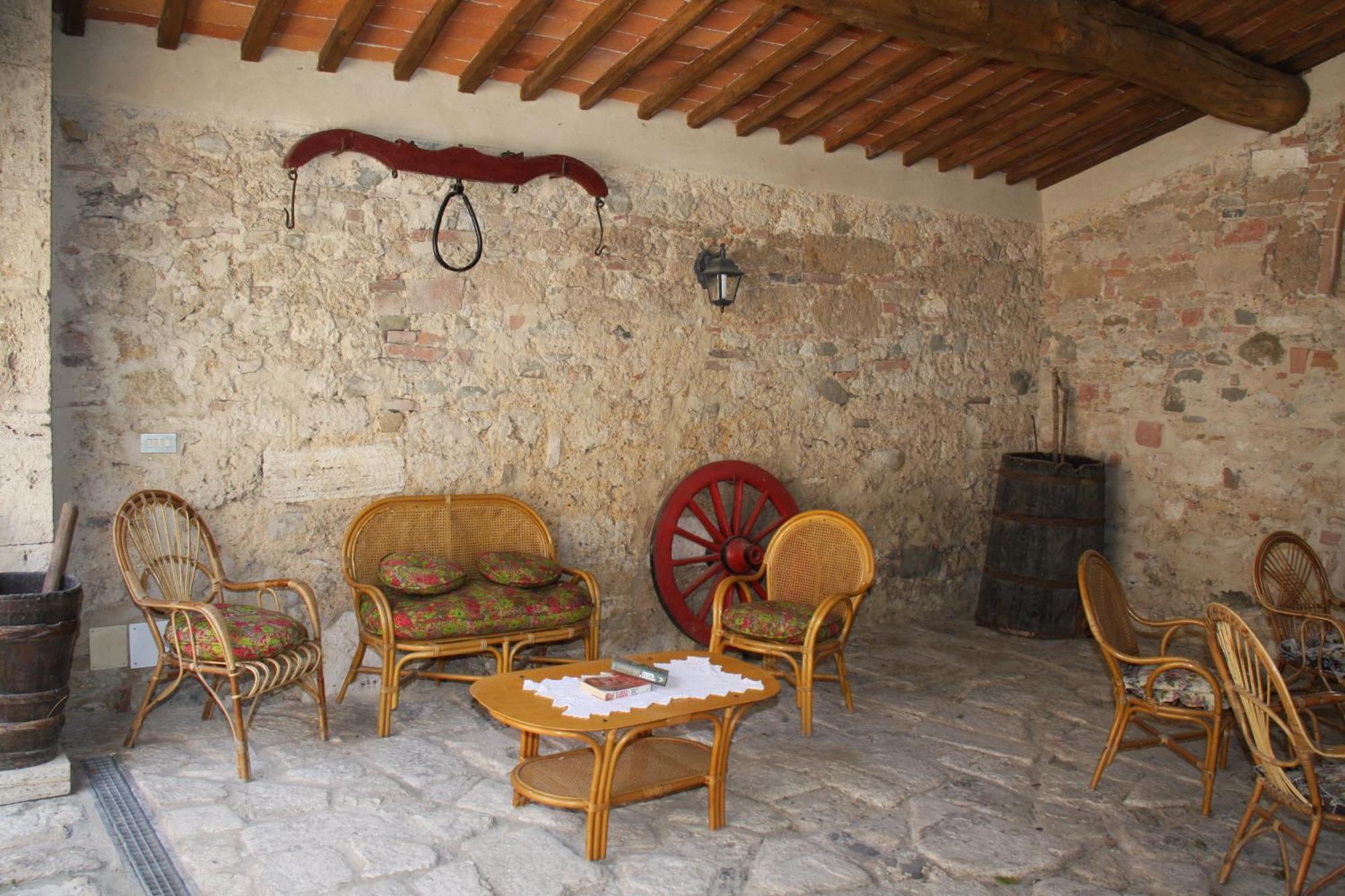 Podere La Chiusella B&B Раполано-Терме Екстер'єр фото