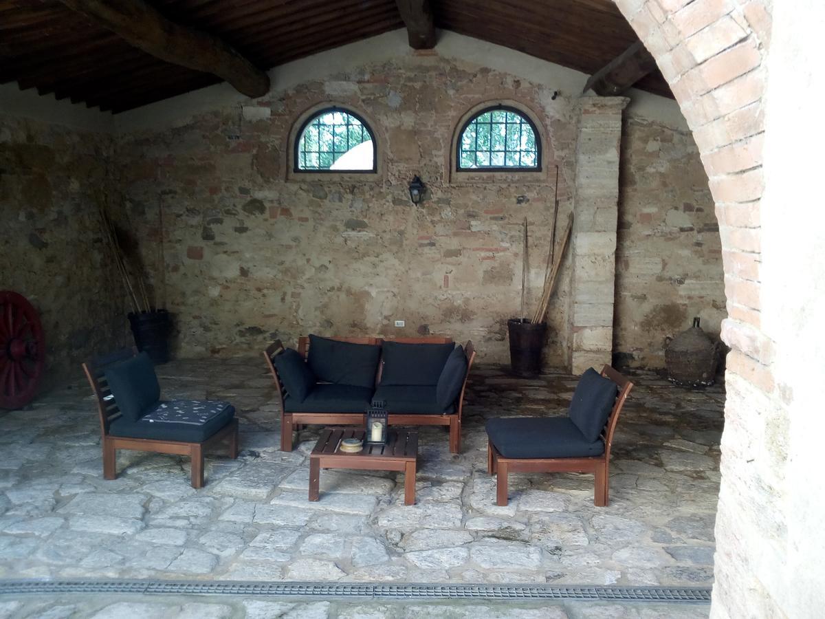 Podere La Chiusella B&B Раполано-Терме Екстер'єр фото